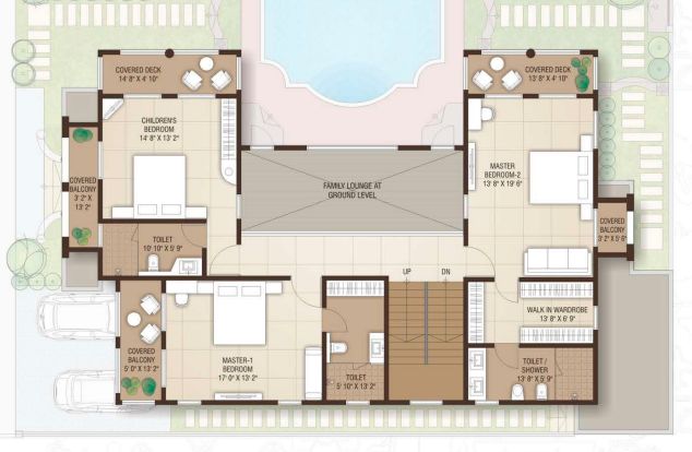 Rajhans Feriado Floor plan